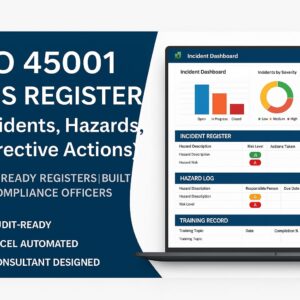 ISO 45001 OHS Register – Audit Ready