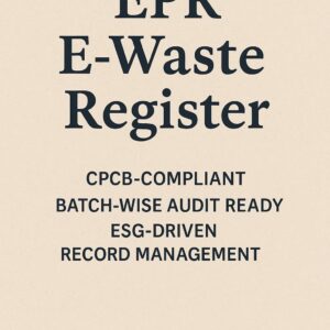 EPR E-Waste Register