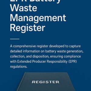 EPR Battery Waste Management Register
