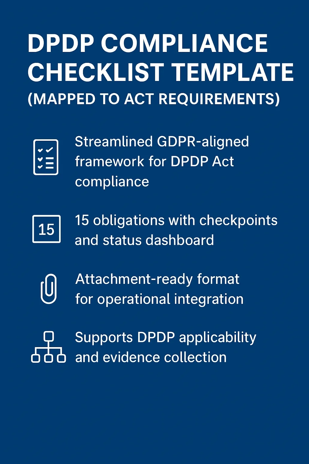 DPDP Compliance Checklist
