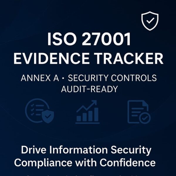 ISO 27001 Evidence Tracker (Annex A Security Controls, Audit-Ready) - Image 2