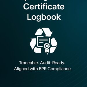 Recycling Partner Certificate Logbook