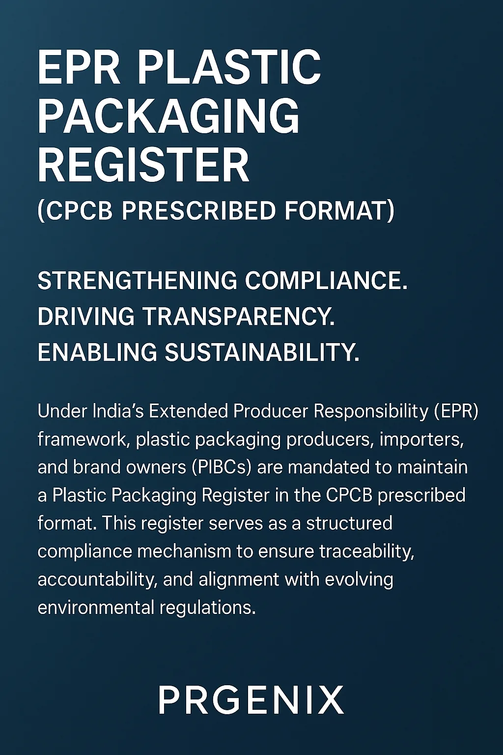 EPR Plastic Packaging Register (CPCB Prescribed Format) - Image 2