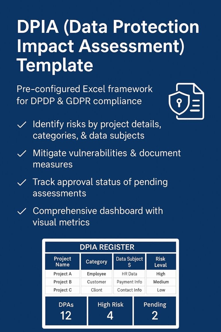 DPIA Template (Data Protection Impact Assessment) - Prgenix