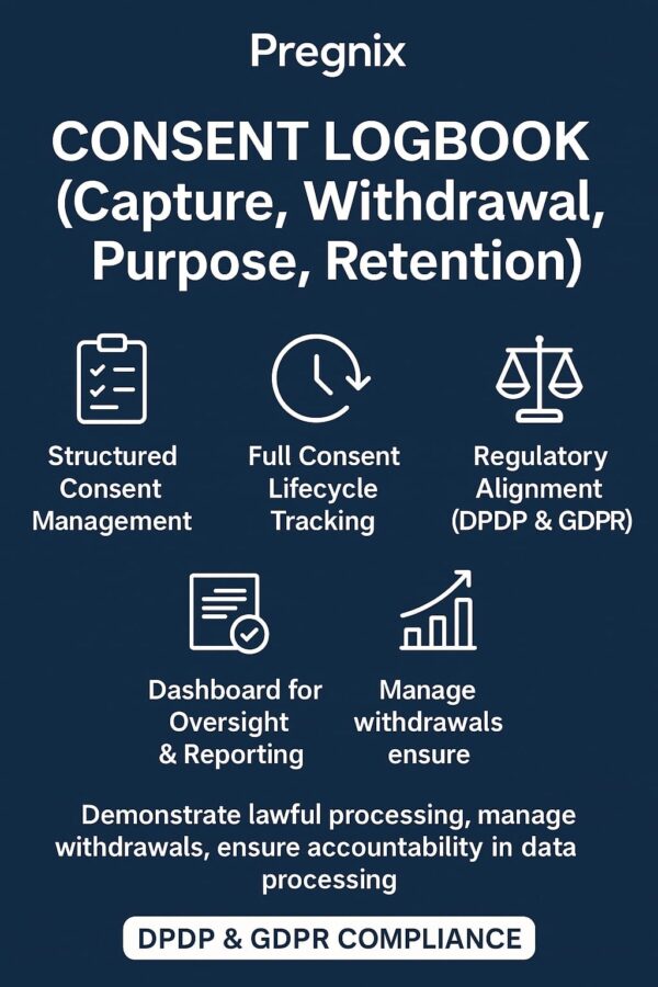 Consent Logbook (Capture, Withdrawal, Purpose, Retention) - Image 2