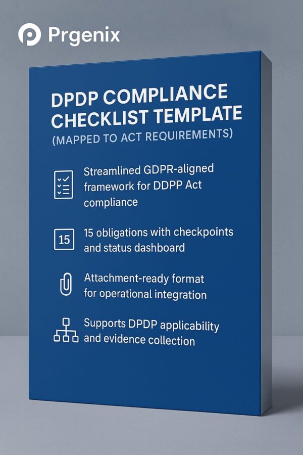 DPDP Compliance Checklist Template (Mapped to Act Requirements) - Image 2