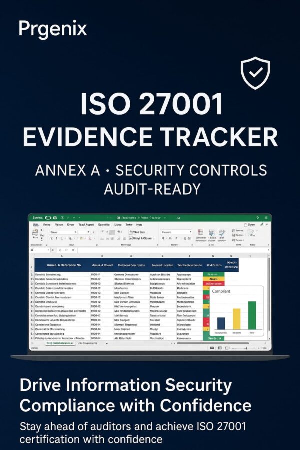 ISO 27001 Evidence Tracker (Annex A Security Controls, Audit-Ready)