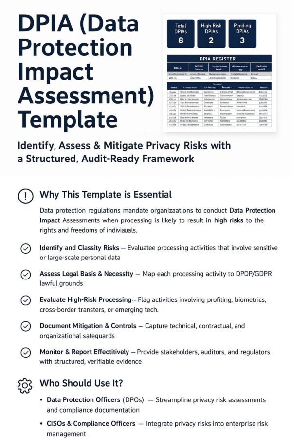 DPIA Template (Data Protection Impact Assessment) - Image 3