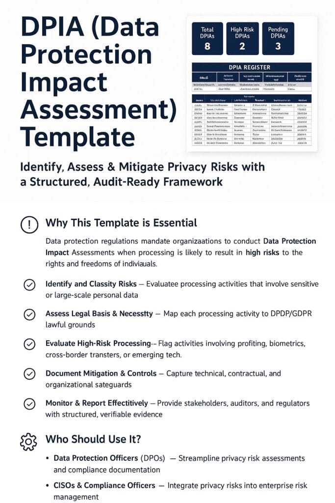 DPIA Template (Data Protection Impact Assessment) - Prgenix