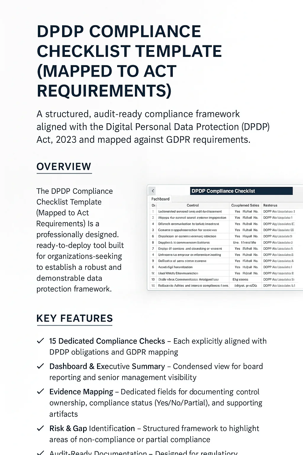 DPDP Compliance Checklist - Image 3