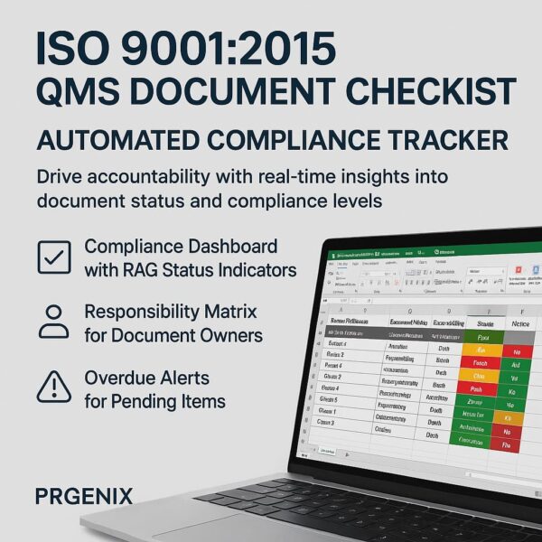 ISO 9001:2015 QMS Document Checklist - Image 3