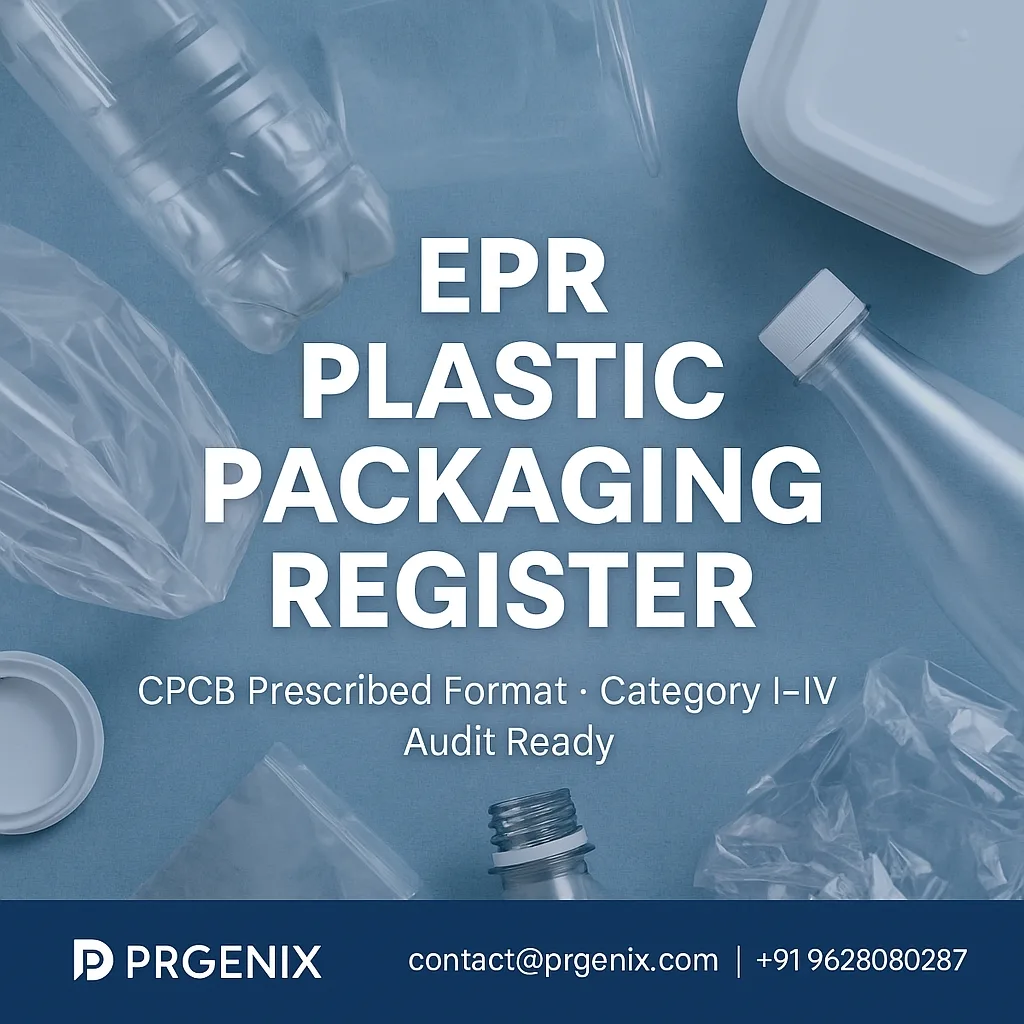 EPR Plastic Packaging Register (CPCB Prescribed Format) - Image 4