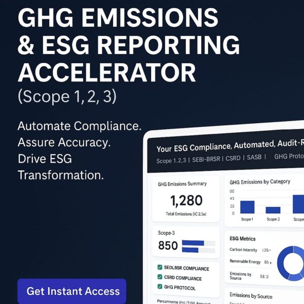 GHG Emissions Calculation Tool Excel (Scope 1, 2, 3) - Image 4