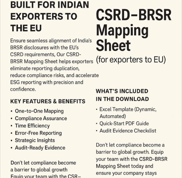 CSRD BRSR Mapping Sheet for EU Exporters - Image 4