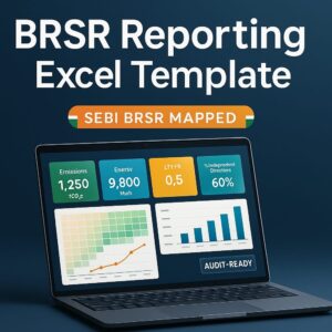 BRSR Reporting Template – Automated Excel Toolkit with Core & Sector KPIs
