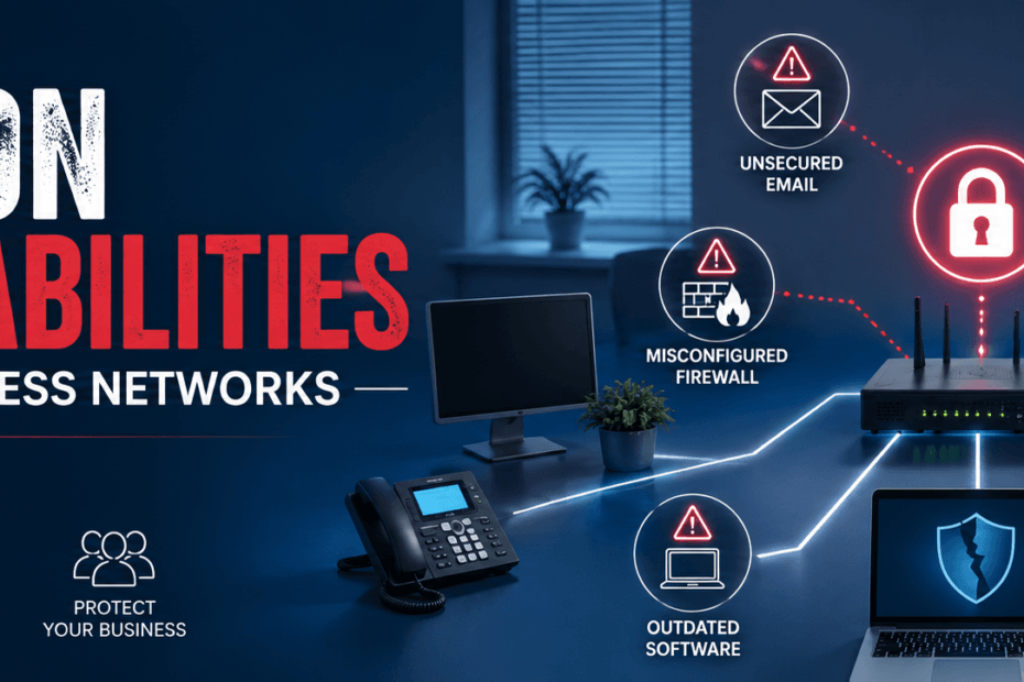 Explaining Common Vulnerabilities in Small Business Networks