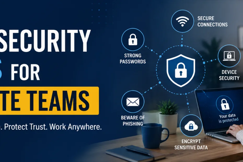 Data Security Tips for Remote Teams