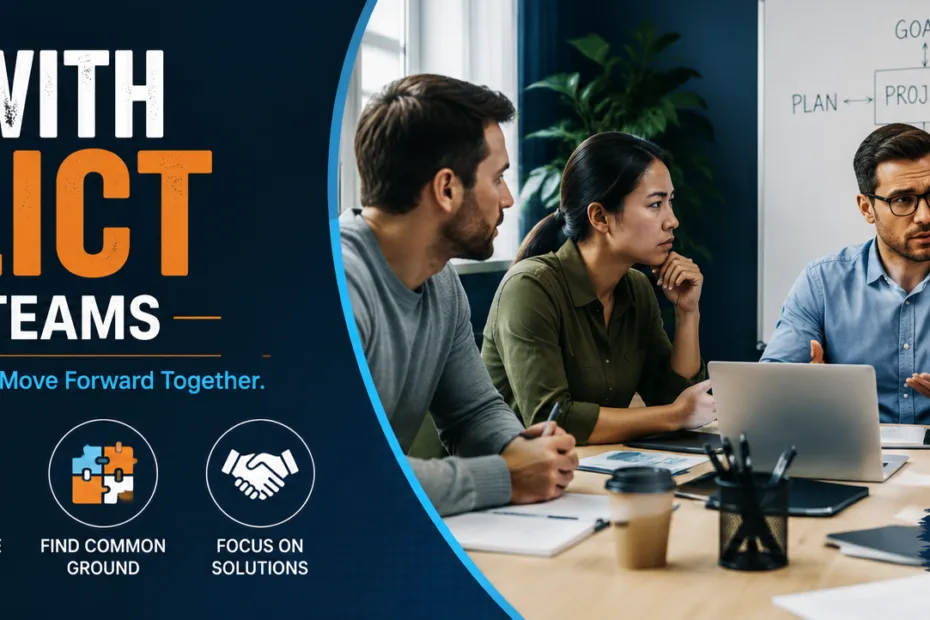 Explaining Dealing with Conflict in Project Teams