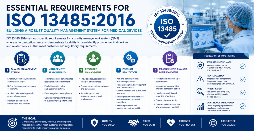 ISO 13485 Standards & Guidelines for Medical Devices
