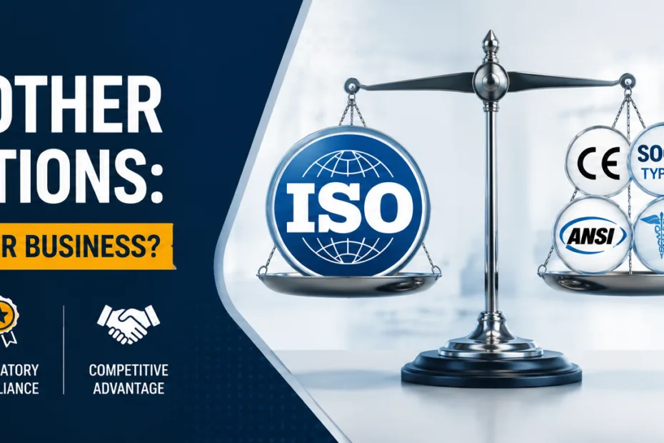 ISO vs. Other Certifications What’s Best for Your Business