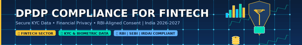 DPDP ACT FINTECH COMPLIANCE CHECKLIST