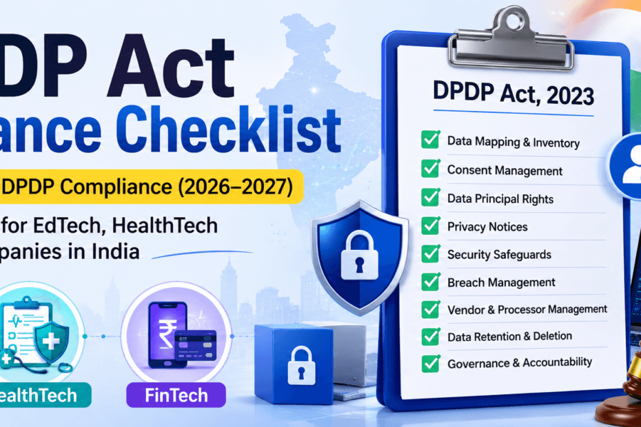 DPDP Act Compliance Checklist 2026-2027