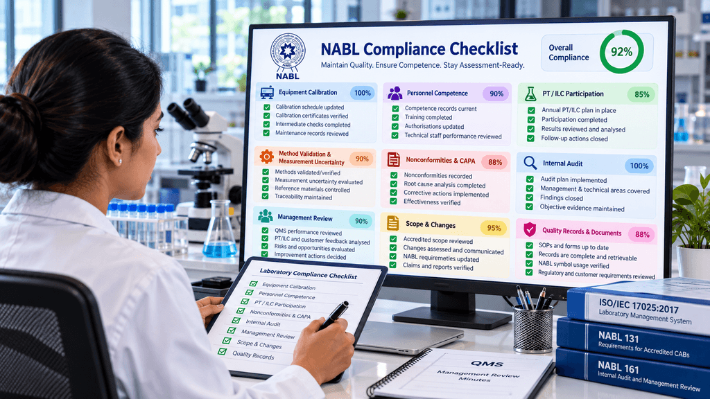 Maintaining NABL Accreditation