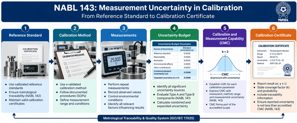 NABL 143 Measurement Uncertainty Calibration